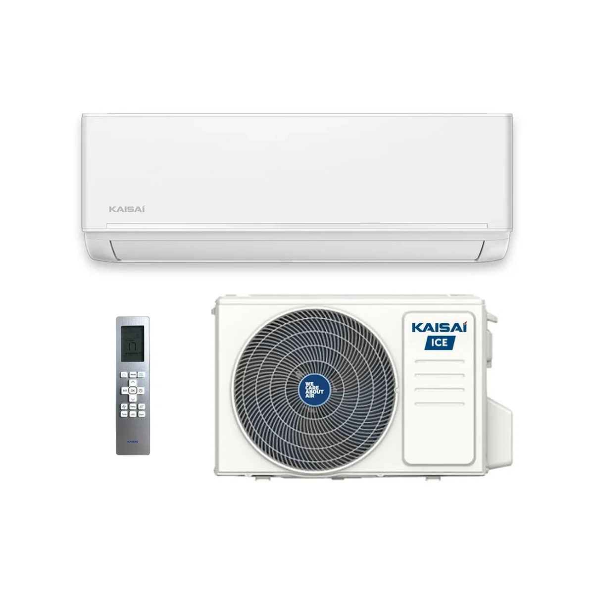SET Klimatizácia nástenná KAISAI ICE WHITE 5,3KW KLW-18HRHI/KLWB-18HRHO