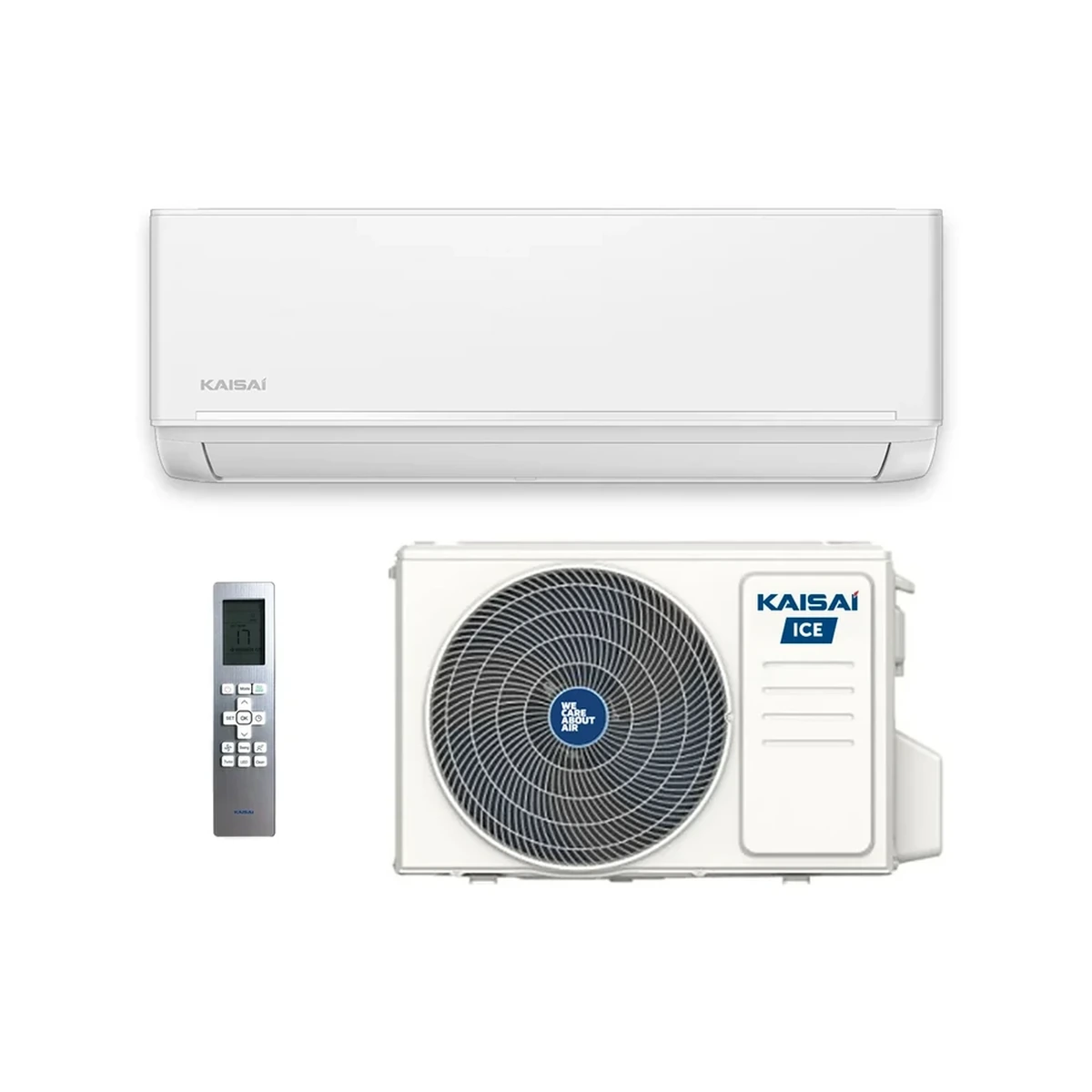 SET Klimatizácia nástenná KAISAI ICE WHITE 7,0KW KLW-24HRHI/KLWB-24HRHO