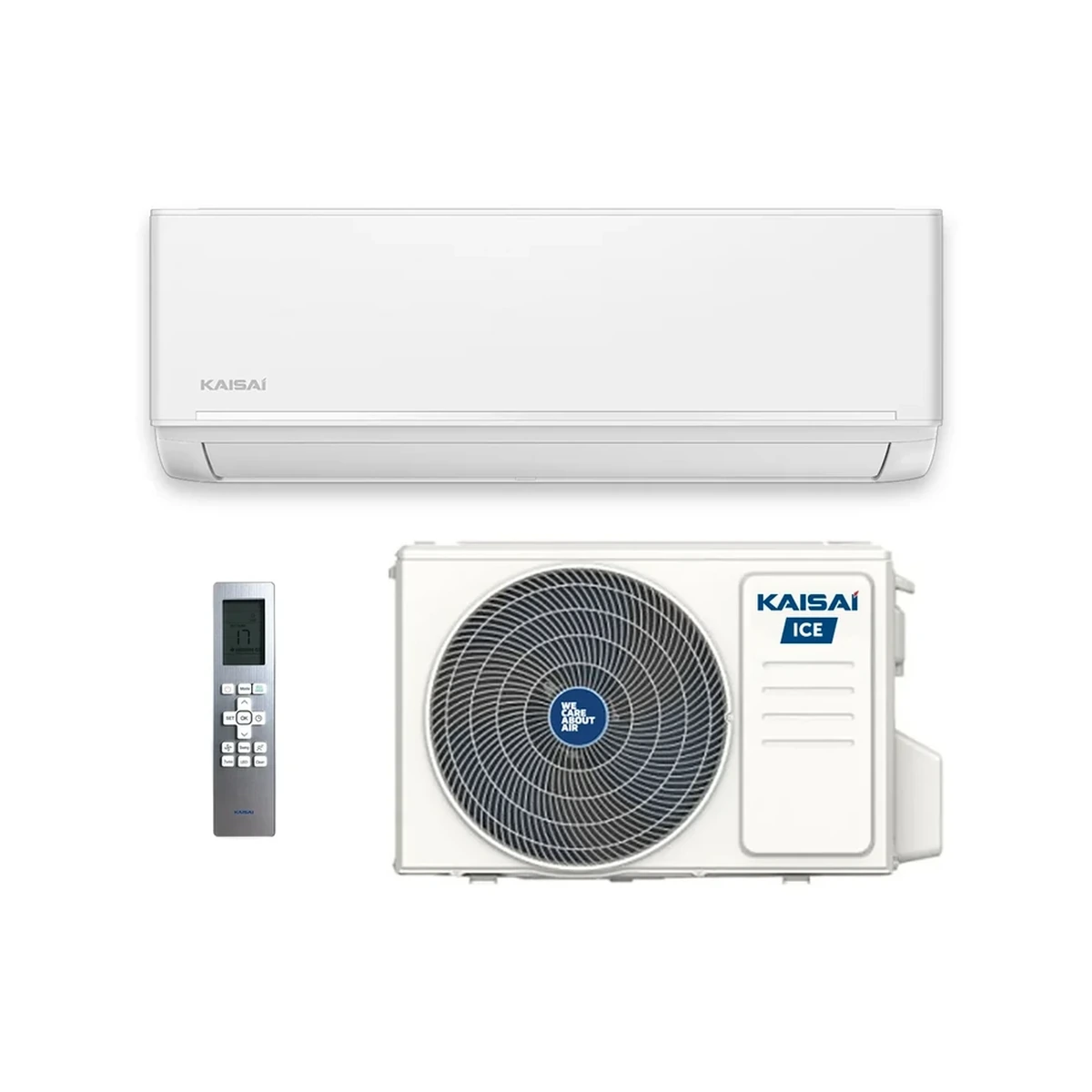 SET Klimatizácia nástenná KAISAI ICE WHITE 3,5KW KLW-12HRHI/KLWB-12HRHO