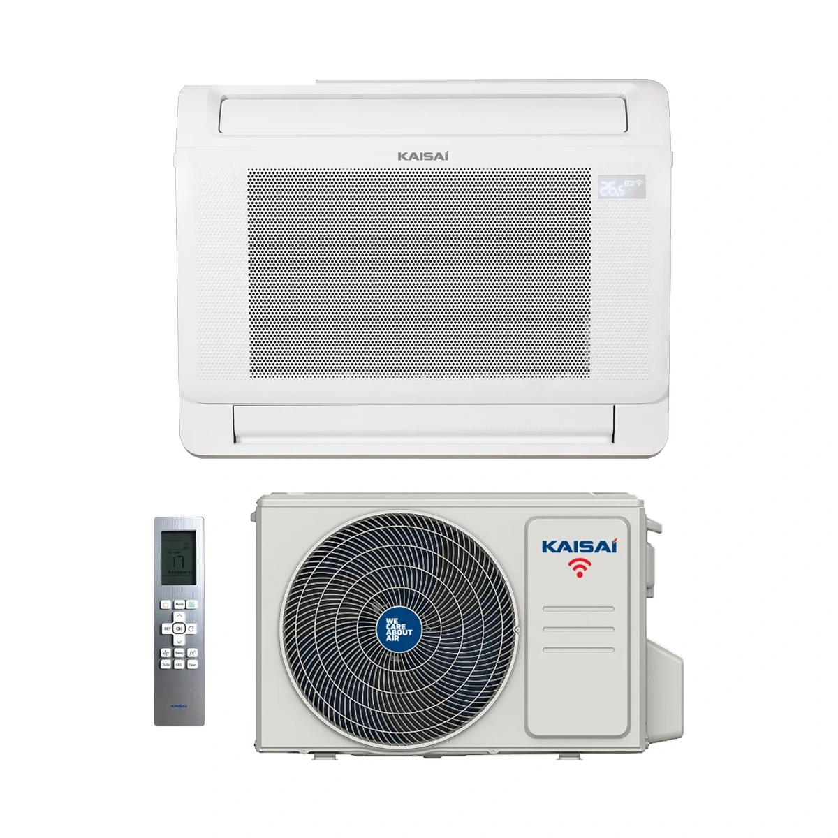 SET Klimatizácia parapetná KAISAI CONSOLE 5,0 kW – kompletný set 5,0 kW, energetická trieda A++ - foto 6