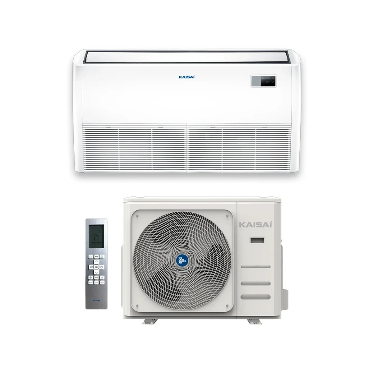 SET Klimatizácia podlahová KAISAI 7,0kW KUE-24HRG32X/KOX430-24HFN32X
