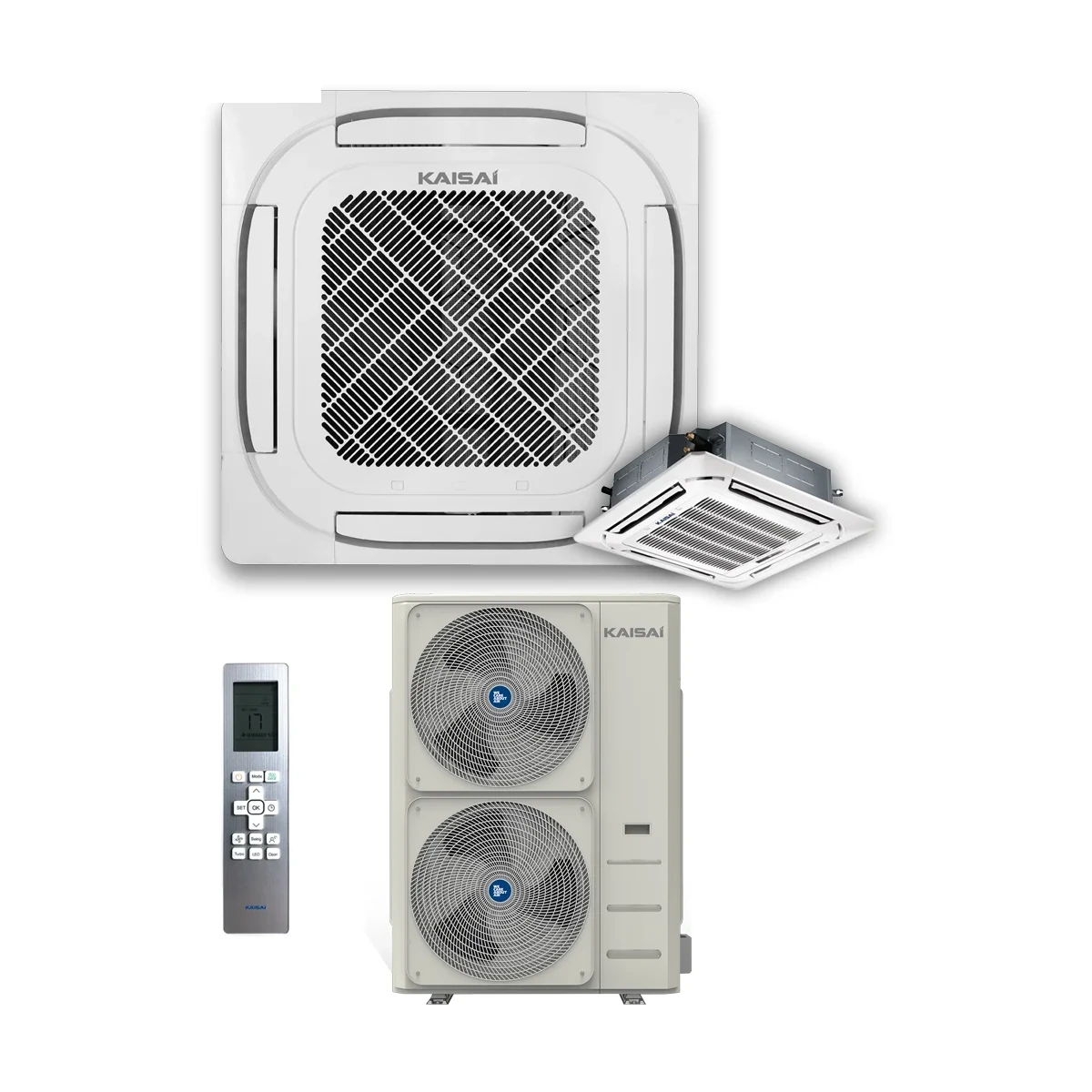 SET Klimatizácia kazetová SUPER SLIM KAISAI 14,1 kW KCD-48HRG32X/KOE30U-48HFN32X – kompletný set 14,1 kW, energetická trieda A++ - foto 5