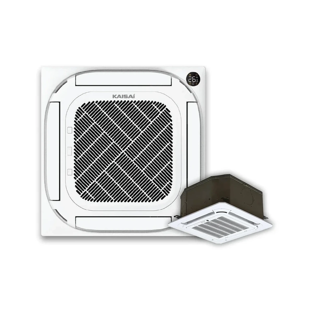 Klimatizácia kazetová stropná KAISAI Compact - vnút. Jednotka 3,5kW - KCA4U-12HRG32X a
