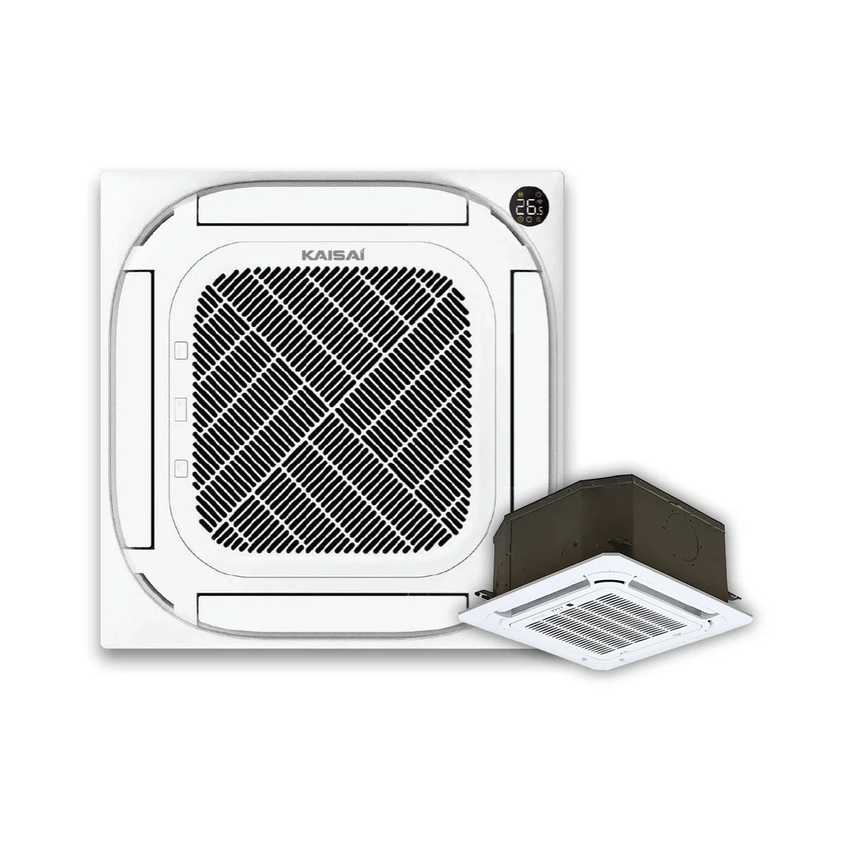 Klimatizácia kazetová stropná KAISAI Compact - vnút. Jednotka 5,3 kW – vnútorná jednotka 5,3 kW, energetická trieda A++ - foto 4