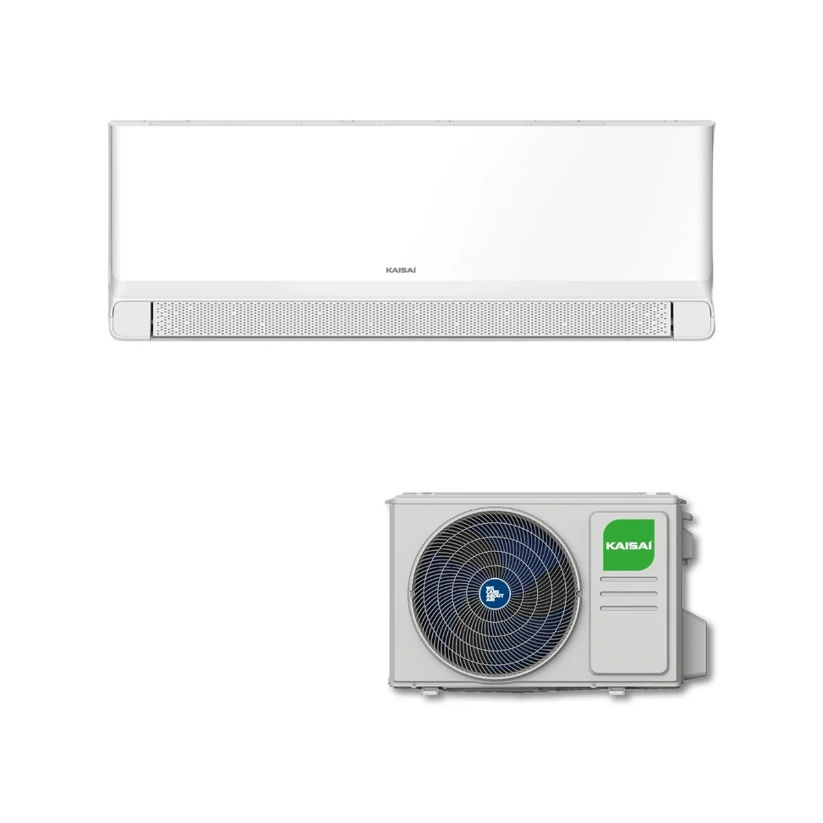 SET Klimatizácia nástenná KAISAI GEO+ 7,2 kW KKOG-24RAA1/KKWR-24RAA1 White Breezeless